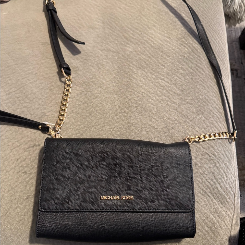 MICHAEL KORS JET SET TRAVEL 3 IN 1 CROSSBODY BAG WRISTLET CLUTCH